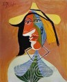 Retrato Mujer 3 1938 cubismo Pablo Picasso